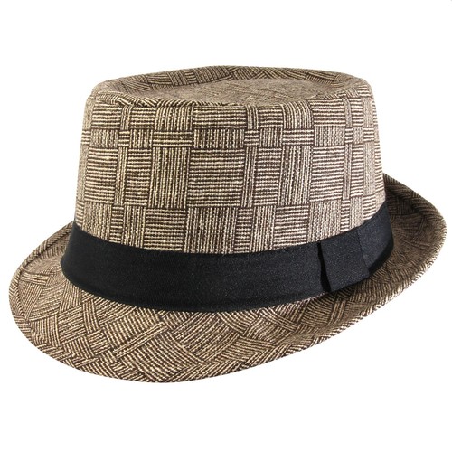 Cappello trilby fedora - fedora, marrone