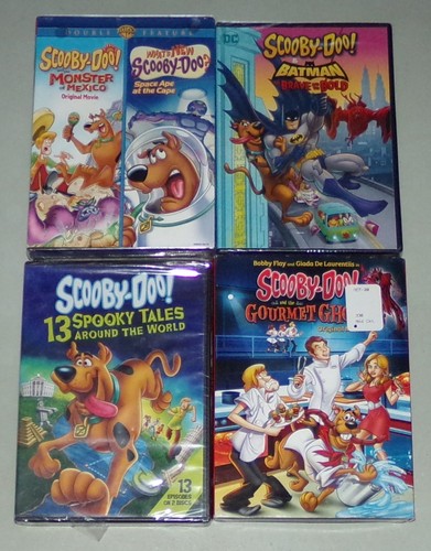 New scooby doo dvd s - scooby-doo, dvd's