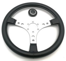 Volante sterzo sportivo - , nero