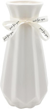 Vasi Bianco Alto 19 Cm, Vasi