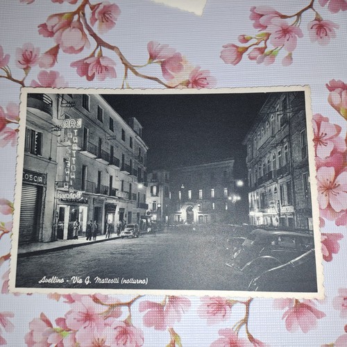 Cartolina avellino via - cartolina,
