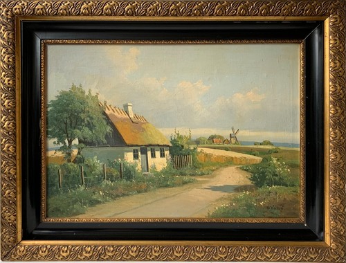 Quadro olio impressionista - , c