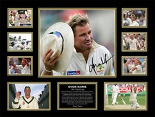 Shane warne memorabilia - shane,