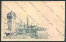 Savona Città Barca Veliero cartolina ZQ0305