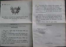 REGIO DECRETO - Umberto I -