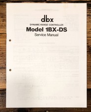 Dbx model 1bx - -, ds