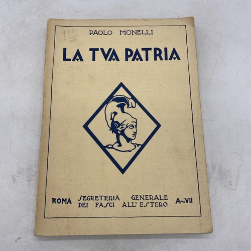 Paolo monelli tua patria - tua,