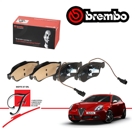 Kit pastiglie freno brembo - pastiglie,