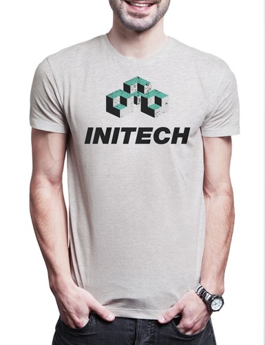 Shirt uomo logo initech - t-shirt,