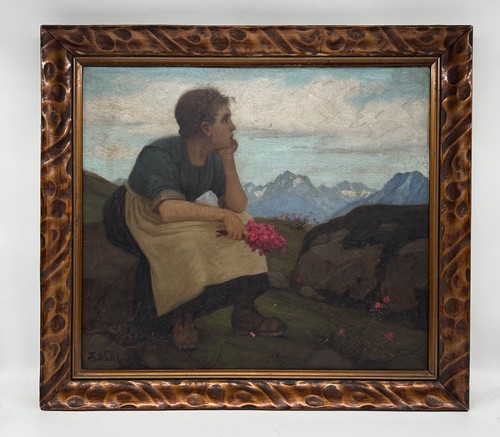 Quadro olio impressionista