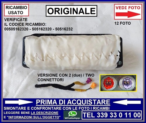 Airbag destro cruscotto - airbag, 2