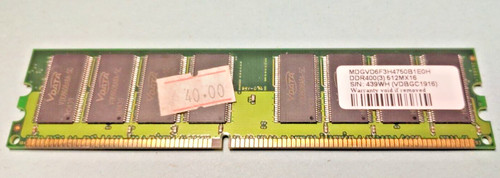 512mb vdata ddr1 ram - 512mb, pc3200