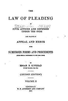 The law pleading civil - pleading,