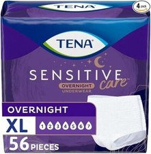 Tena Sensitive Care Overnight