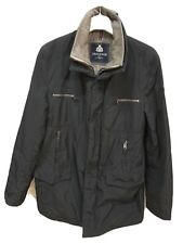 Armata di mare giubbotto giaccone trench jacket uomo men coat cappotto blu tg 54