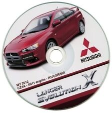 Mitsubishi Lancer EVO X manuale officina per tutti i sistemi Win/Mac