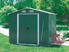 Box Casetta Casette Ripostiglio Garage Giardino Lamiera Zincata 131x206x175H