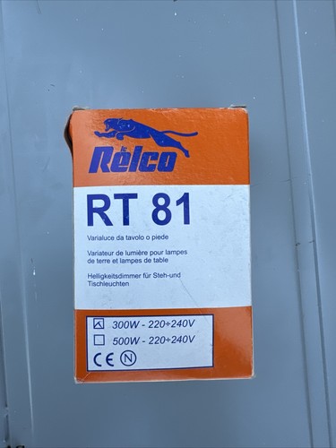 Relco rt81 dimmer - rt81, a
