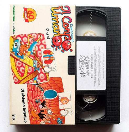 Vhs esplorando corpo - vhs, il