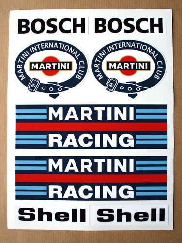 Adesivi martini club - club, vintage