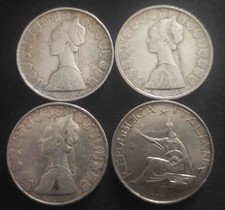 SILVER COINS 500 LIRE
