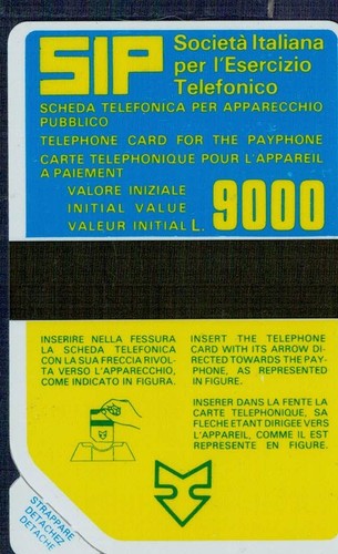 Gian scheda telefonica sida - scheda,