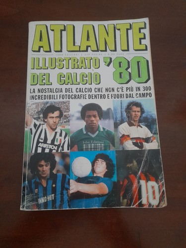Libro calcio football atlante - football,