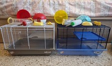 Lotto 2 Gabbie per Piccoli Roditori IMAC 43x29x29