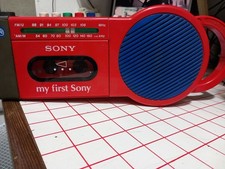 sony cfm-2000 my first sony radio cassette corder