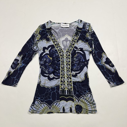 Emilio pucci camicia donna blu - emilio,