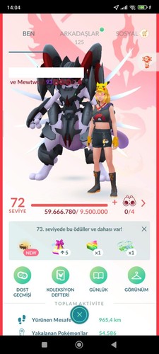 Pokémon acc livello lvl - livello, 72