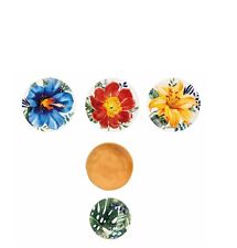 Servizio Piatti 18 Pezzi Brandani GGG In Porcellana Fantasia Floreale