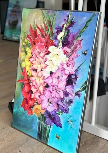 Quadro acrilico dipinto - acrilico, a