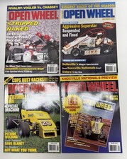 Lot Of (4) Open Wheel Magazine- 1995