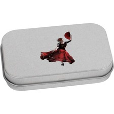 'Ballerina di flamenco' scatola di latta / immagazzinaggio con cerniera in metallo (TT029734)