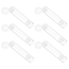  6 Pcs Raccoglitore Per Monete Porta Di Plastica Tubo Trasparente