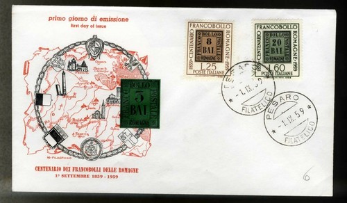 Italia 1959 fdc filagrano - 1959,
