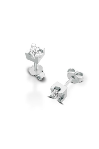 Orecchini oro 18k con - , punto
