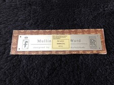 Placca Sill Rolls-Royce