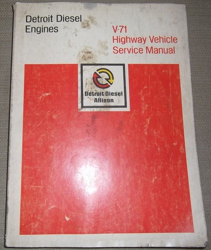 Detroit diesel 8v - diesel, 8v-71