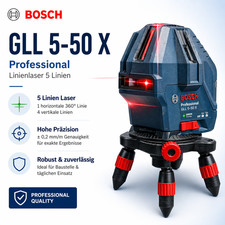 Bosch GLL 5-50 X Laser di