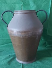 ANFORA RAME VECCHIO ANTICO VINTAGE PORTAPIANTE PORTAOMBRELLI