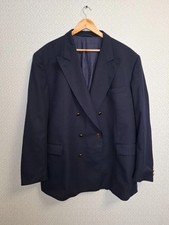 Giacca blazer doppiopetto lana
