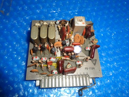 Yaesu 101 1184 circuito - ft-101, pb-1184