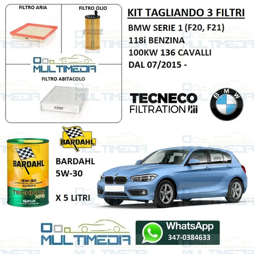 Kit tagliando filtri olio - kit,