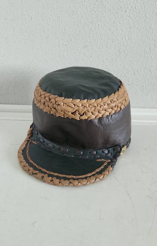 Cappello corona rasta - , pelle