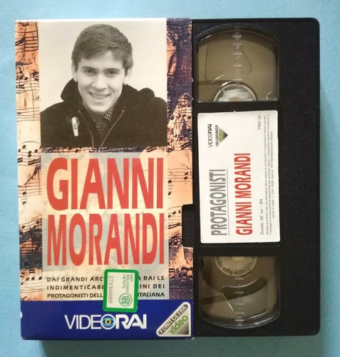 Vhs gianni morandi - vhs, ita