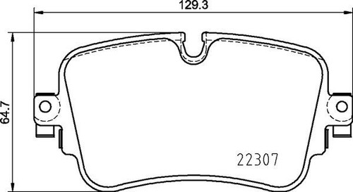 Brembo 161 kit pastiglie - p,