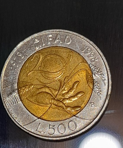 Italia 500 lire 1998 - -,