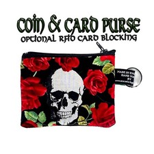 Teschio Rosa Moneta E Borsetta